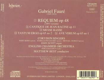 CD English Chamber Orchestra: Requiem • Messe Basse • Cantique de Jean Racine • Ave Verum • Tantum Ergo
