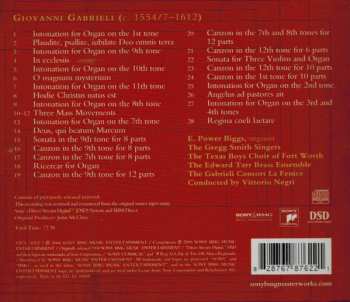 CD Giovanni Gabrieli: The Glory Of Gabrieli