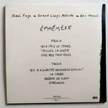 LP Gaël Faye: Éphémère