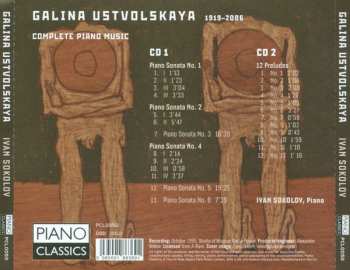 2CD Galina Ustvolskaya: Complete Piano Music