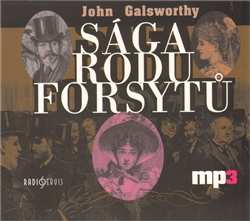 CD Various: Galsworthy: Sága rodu Forsytů (MP3-CD