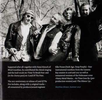 2CD Gamma Ray: Land Of The Free DIGI