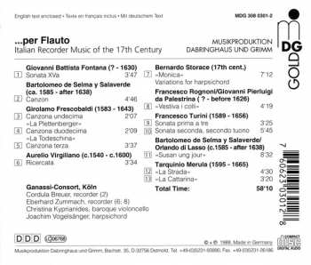 CD Ganassi-Consort: ...per Flauto