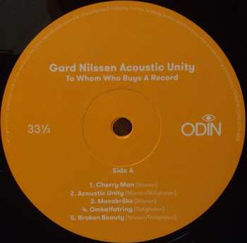 LP Gard Nilssen's Acoustic Unity: To Whom Who Buys A Record