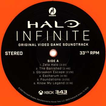 2LP Joel Corelitz: Halo Infinite (Original Video Game Soundtrack) CLR