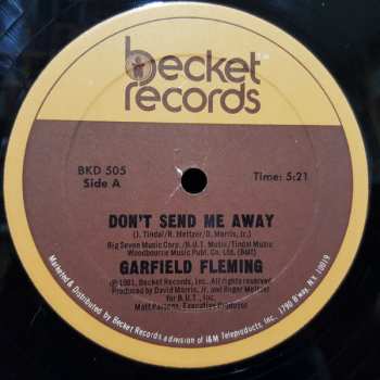 Album Garfield Fleming: Don't Send Me Away