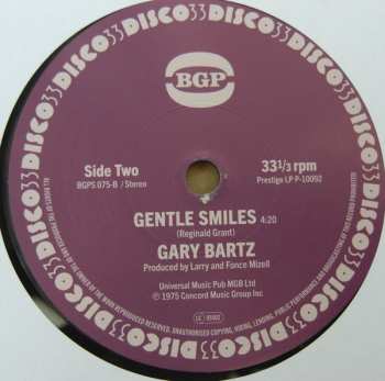 SP Gary Bartz NTU Troop: Celestial Blues / Gentle Smiles