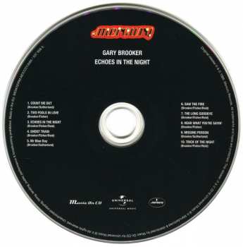CD Gary Brooker: Echoes In The Night