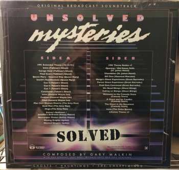 LP Gary Remal Malkin: Unsolved Mysteries: Ghosts • Hauntings • The Unexplained (Original Broadcast Soundtrack) CLR