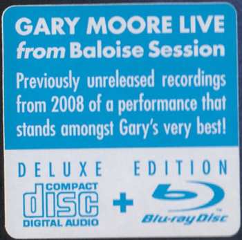 CD/Blu-ray Gary Moore: Live From Baloise Session DLX