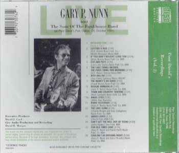 CD Gary P. Nunn: Live! At Poor David's Pub, Dallas, Texas (Vol. 2)
