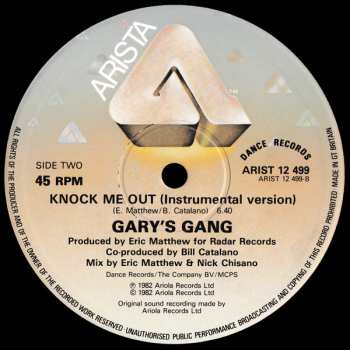 LP Gary's Gang: Knock Me Out