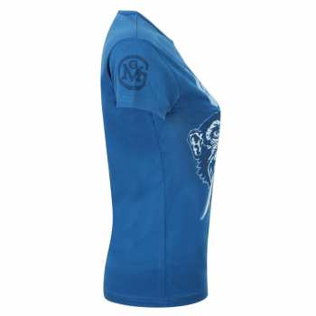 Merch Gas Monkey Garage: Tričko Dámské Tonal Monkey Classic (blue) XXL