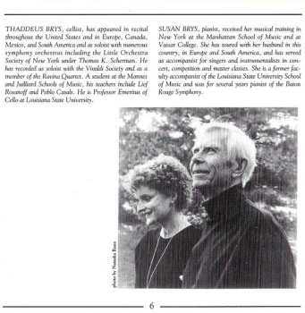 CD Gaspar Cassadó: Music For Cello By Cassadó