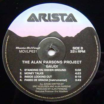 LP The Alan Parsons Project: Gaudi