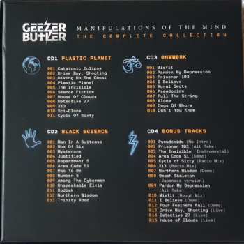 4CD/Box Set Geezer Butler: Manipulations Of The Mind (The Complete Collection)
