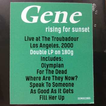 2LP Gene: Rising For Sunset
