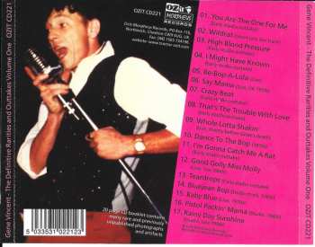 CD Gene Vincent: Sweet Gene Vincent / The Definitive Collection Of Rarities And Outtakes, Volume One