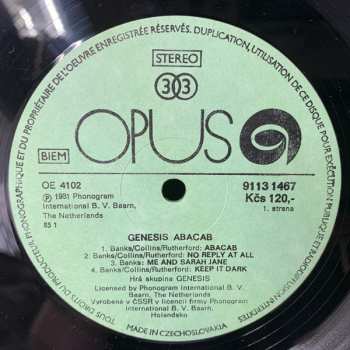 LP Genesis: Abacab (85/2)