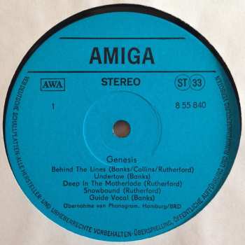 LP Genesis: Genesis