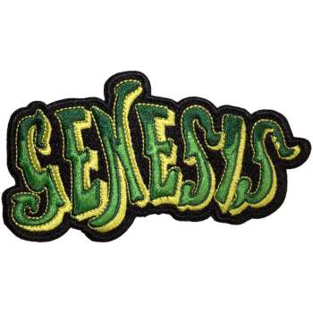 Merch Genesis: Nášivka Classic Logo Genesis Cut-out Green