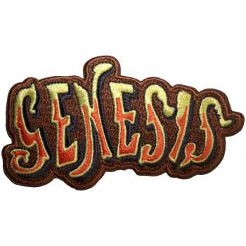 Merch Genesis: Nášivka Classic Logo Genesis Cut-out Orange