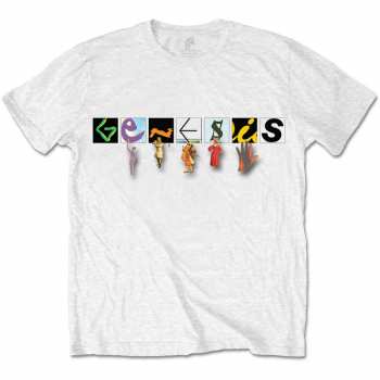 Merch Genesis: Tričko Characters Logo Genesis 