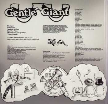 CD Gentle Giant: Three Friends