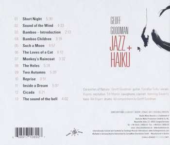 CD Geoff Goodman: Jazz + Haiku 