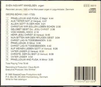 CD Georg Böhm: Complete Organ Works Volume 1