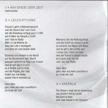 CD Georg Danzer & Band: Grosse Dinge