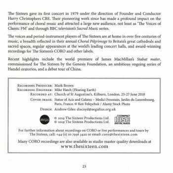 2CD Georg Friedrich Händel: Acis And Galatea