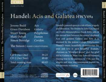 2CD Georg Friedrich Händel: Acis And Galatea