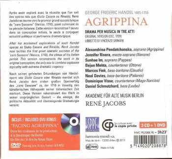 3CD/DVD/Box Set Georg Friedrich Händel: Agrippina