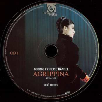 3CD/DVD/Box Set Georg Friedrich Händel: Agrippina