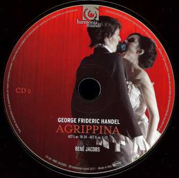 3CD/DVD/Box Set Georg Friedrich Händel: Agrippina