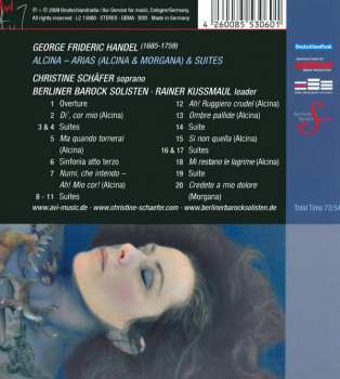 CD Georg Friedrich Händel: Alcina Arias & Suites