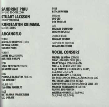 2CD Georg Friedrich Händel: Brockes-Passion