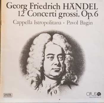 4LP/Box Set Georg Friedrich Händel: 12 Concerti Grossi, Op.6