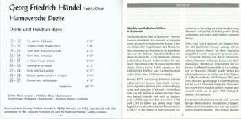 CD Georg Friedrich Händel: Hannoversche Duette