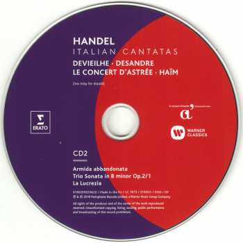 2CD Sabine Devieilhe: Italian Cantatas