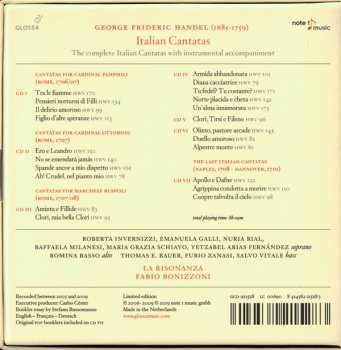 7CD/Box Set Georg Friedrich Händel: Italian Cantatas LTD