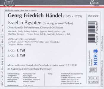 2CD Georg Friedrich Händel: Israel In Ägypten