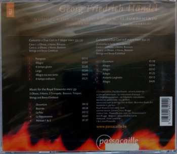 CD Georg Friedrich Händel: Music For The Royal Fireworks - Concerti A Due Cori