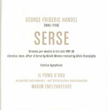 3CD/Box Set Georg Friedrich Händel: Serse