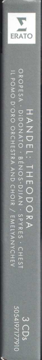 3CD/Box Set Georg Friedrich Händel: Theodora