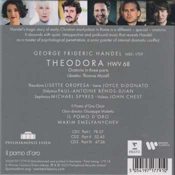 3CD/Box Set Georg Friedrich Händel: Theodora