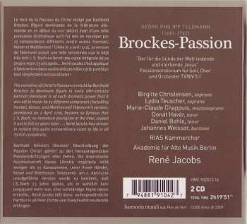 2CD/Box Set Johannes Weisser: Brockes-Passion