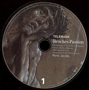 2CD/Box Set Johannes Weisser: Brockes-Passion