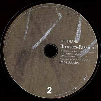 2CD/Box Set Johannes Weisser: Brockes-Passion